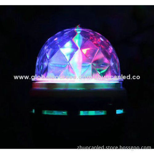 Hot sale LED RGB 3W low power crystal ballsNew